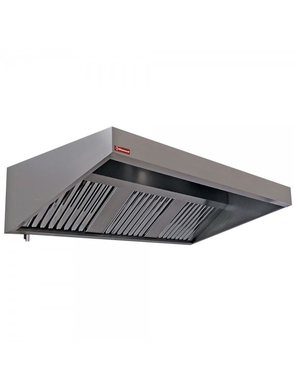 Wall cooker hood 2 labyrinth filtres 500x500 mm