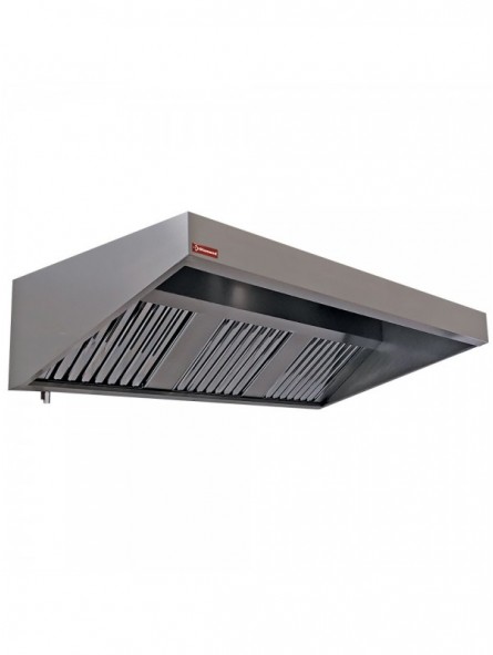 Wall cooker hood 5 labyrinth filtres 500x500 mm