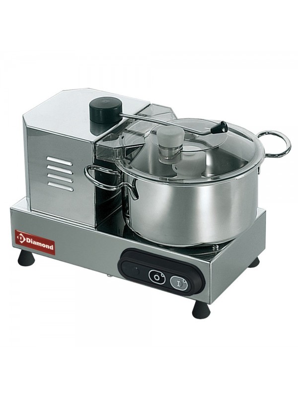 Stainless steel cutter, 4 liters