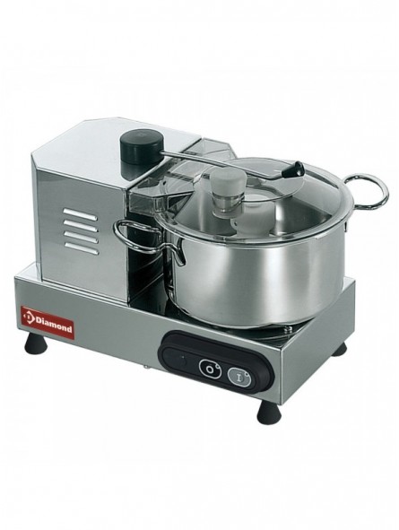 Stainless steel cutter, 4 liters