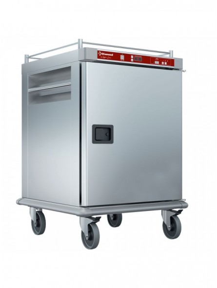 Heated trolley for meals, 10 GN 2/1, hygrometric control