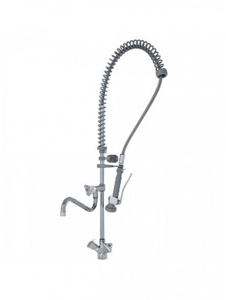 Nozzle and faucet with mixer (exit MONO)