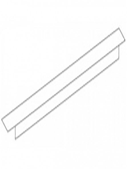 Support strip for tray GN bain-marie 530 mm