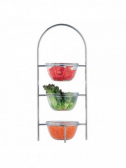 Granen of salade drager, 3 kommen Ø 210 mm