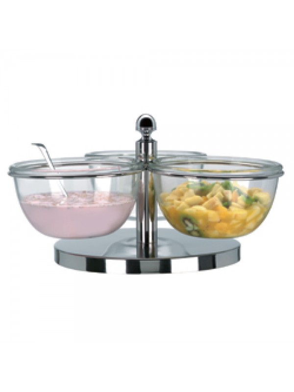 Yoghurt holders, 3 bowls Ø 280 mm