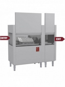 Dishwasher with traction drawn baskets 200Bas/H