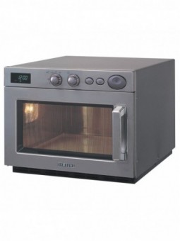 Professionele mechanische microgolfoven GN 2/3 in RVS, 1850 W (26L)