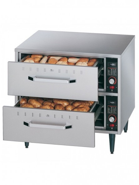 Food heater to put down, 2 drawers (GN 1/1 - 150 mm)