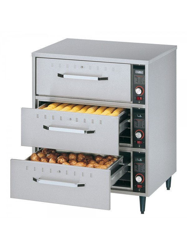 Food heater to put down, 3 drawers (GN 1/1 - 150 mm)