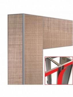 Deco junction 2x216Lt. Teak- magnetic