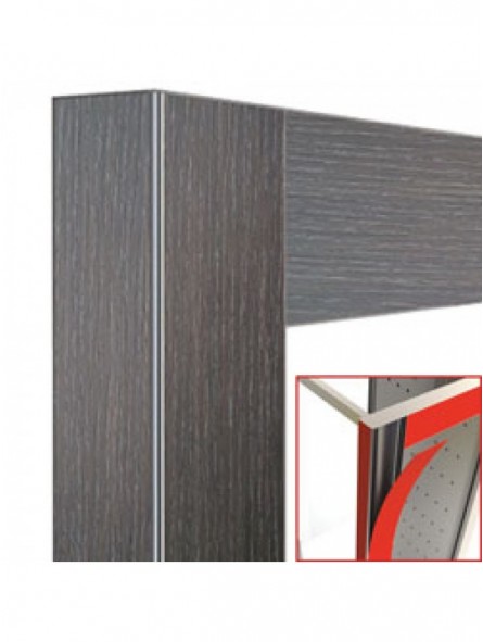 Deco display 216Lt. Wenge wood loft- magnetic