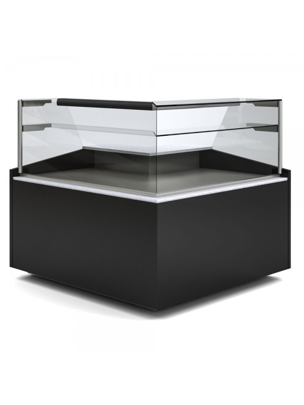 Open angle 90°, neutral, high glass - BLACK