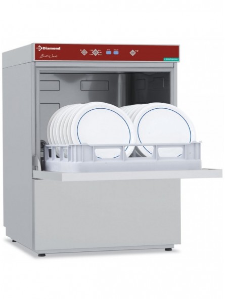 Dishwasher, basket 500x500 mm "Full Hygiene", with softener continuously