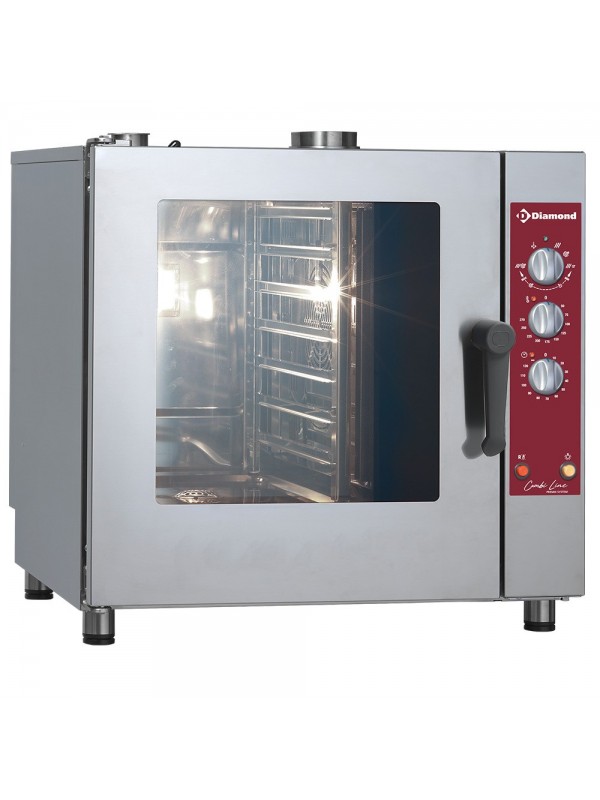 Gas oven steam/convection, 7x GN 1/1