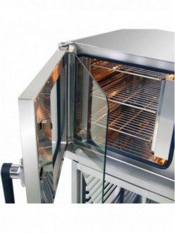 Gas oven, TOUCH SCREEN steam/convection, 7x GN 1/1 - AUTO-CLEANING