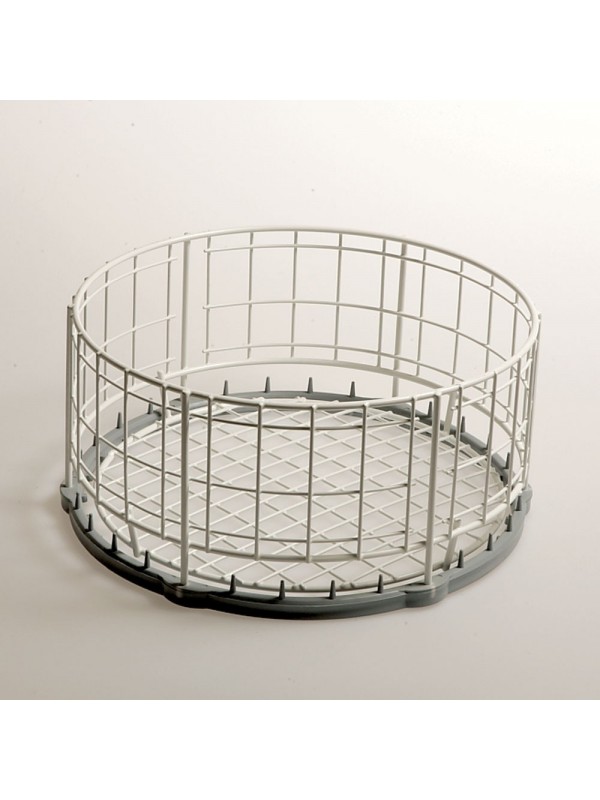 Panier rond pour verres Ø400 mm - Rilsan