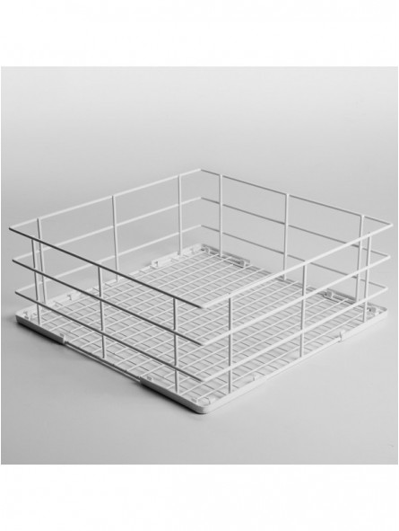 Basket for glasses, 400x400 mm  - Rilsan