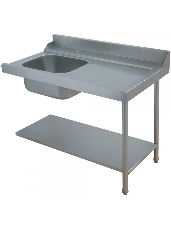 Right hand side pre-wash table (all models)