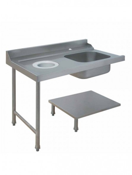 Left hand side pre-wash table (all models)