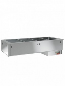 Element bain-marie sink 2x GN 1/1