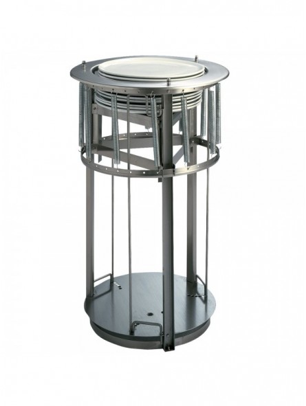 Elévateur neutre pour assiettes, capacité 40-50 Ø 240 - 340  mm