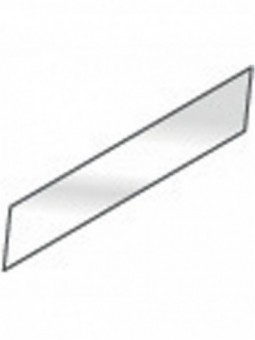 Frontal glass for superstructure