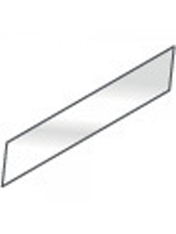 Front glass for superstructure