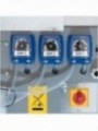 Peristaltic measuring cap for liquid detergent