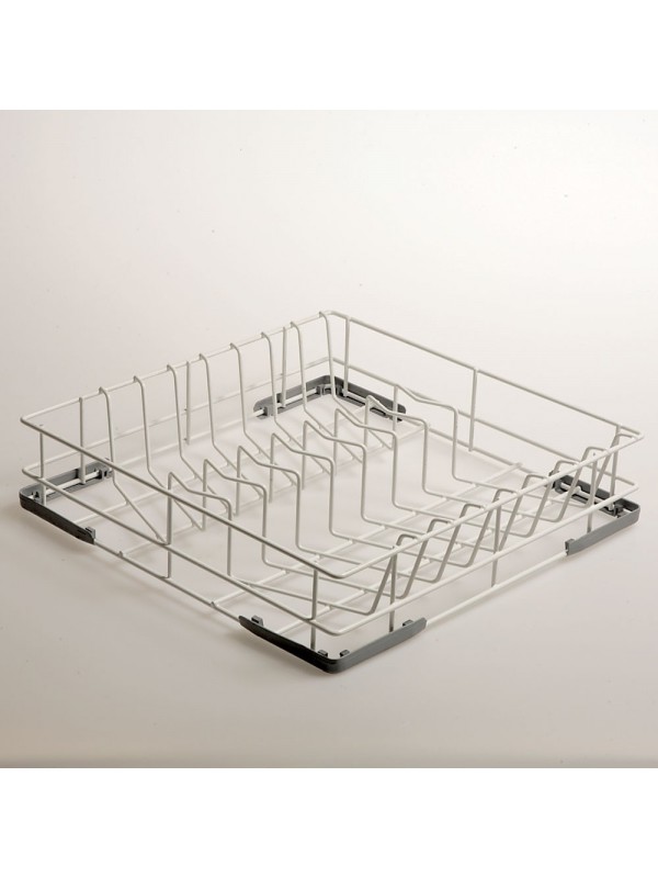 Panier pour 14 assiettes en acier rilsanisé