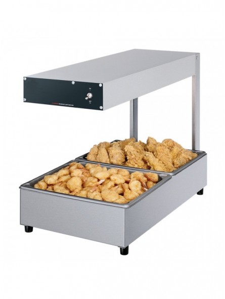 Food heater to put down, infrared, GN 1/1 tray