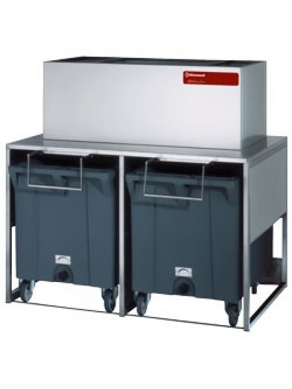 Bacs de stockage avec chariots de 2x 108 kg