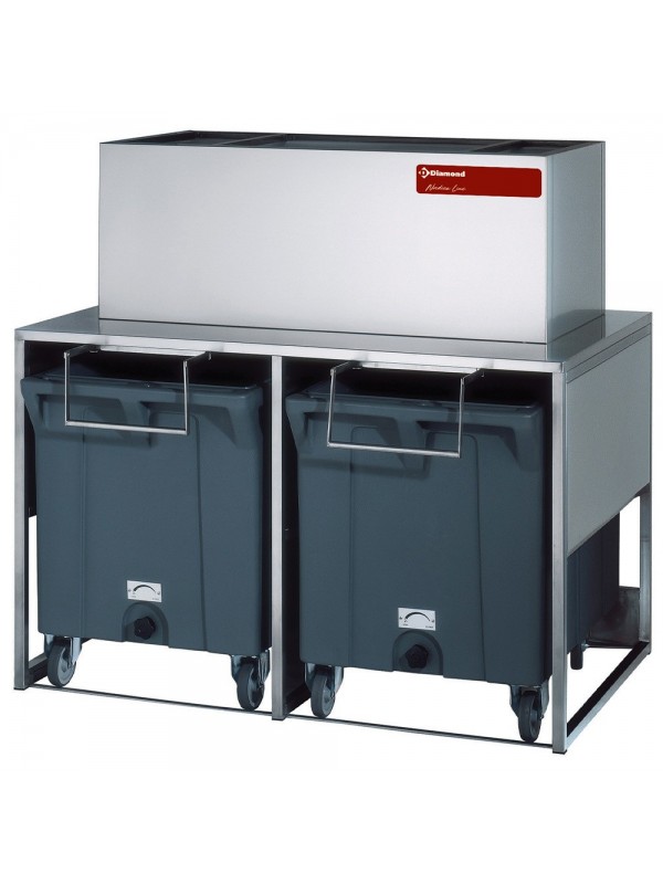 Storage baskets + trolleys 2x 108 kg
