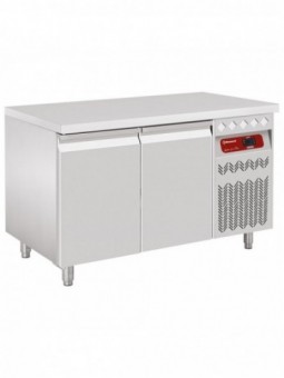 Ventilated refrigerated table, 2 doors GN 1/1, 260 Lit.