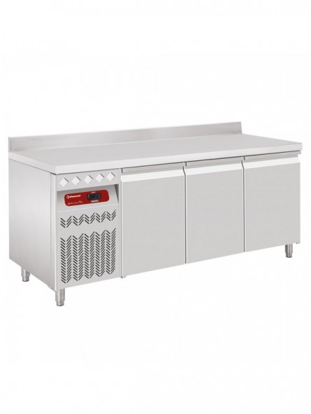 Ventilated "mural" cooling table, 3 doors GN 1/1, 405 Lit., group on the left side