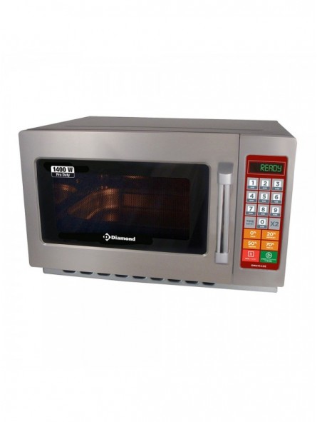 Microwave in stainless steel, (GN 2/3), 1400 W. (34 Lt), digital