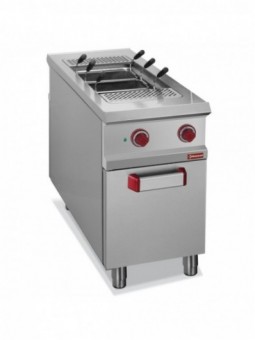 Electric pasta cooker, 1 tank 40 liters, on cupboard - PASS-THROUGH