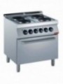 Electric stove 4 plates with electric oven