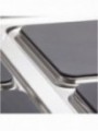 Electric cooker 4 vitroceramics plates, electric oven GN 2/1
