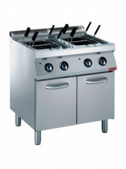 Electric pasta cooker, 2x 24,5 liters, on board, without basket