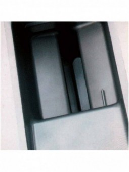 Electric fryer basin in "Y" 2x 15 liters, external elements on cupboard