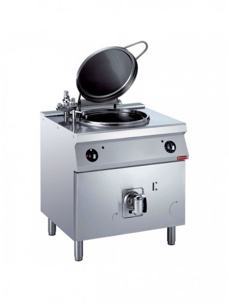 Electric rounded kettle, 60 liters, indirect heating