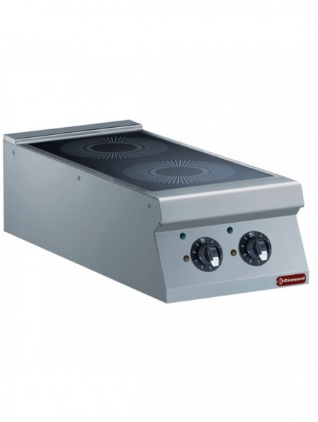 Electric cooker with 2 induction cooking zones -TOP-