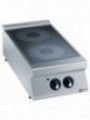 Cuisinière électrique vitrocéramique 2 zones -top-