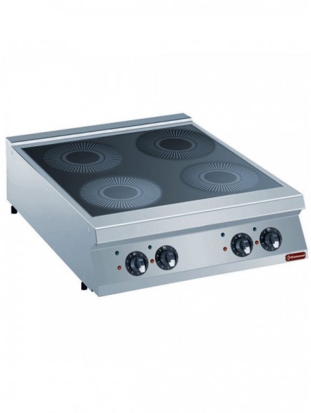 Electric cooker with 4 induction cooking zones -TOP-