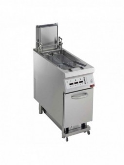 Digital electric fryer 23 litre tank S/ARM " Oil filtration" + lift+auto cook