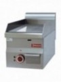 Smooth electric cooking plate "chromium" -Top-