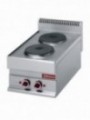 Electric range 2 round cooking plates -top- "Alpha 650"