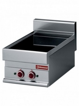 Electric vitro-ceramic plate with 2 cooking zones -top- "Alpha 650"