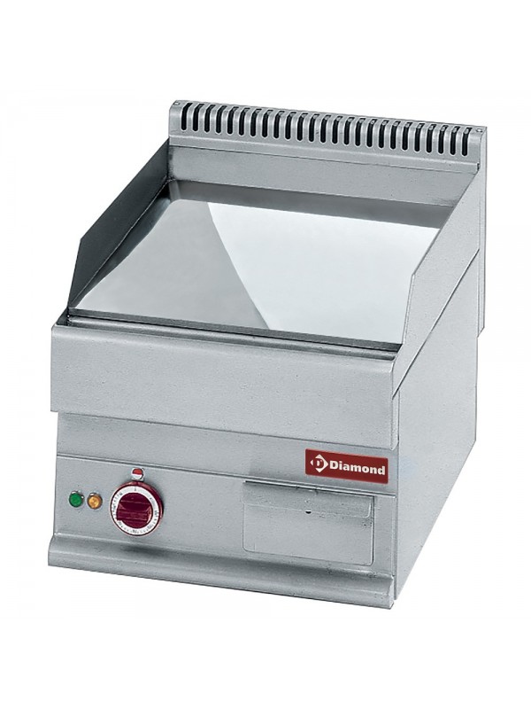 Flat electric cooking plate -Top- hard chrome "50 µm"