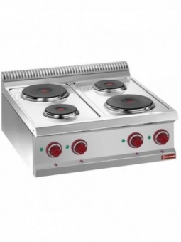 Elektrische kookplaat 4 ronde platen -Top-